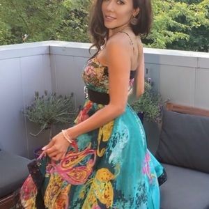 Baby doll Bohemian Dress.Lace/chiffon multilayered